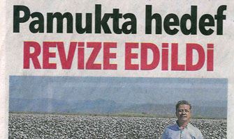 Pamukta hedef revize edildi