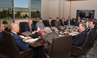 "Adana Ticaret Borsası ev sahipliğinde Ulusal Pamuk Konseyi Yönetim Kurulu toplantısı...