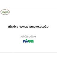 ALİ ÖZBUĞDAY - PROGEN Tohum Yönetim Kurulu Başkanı, UPK Yönetim Kurulu Üyesi 